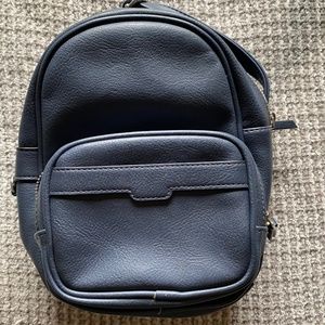 Small blue backpack